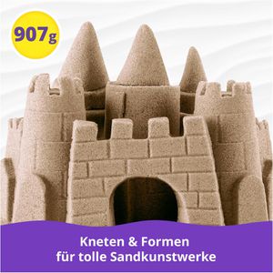 Produktbild für Kinetischer-Sand Kinetic-Sand Colour Bag, naturbraun