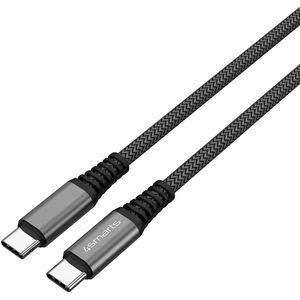 Produktbild für Ladekabel 4smarts PremiumCord, schwarz, 1,5m