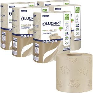 Produktbild für Toilettenpapier Lucart EcoNatural 400, 811832