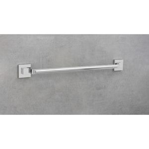 Produktbild für Handtuchhalter Wenko Quadro Vacuum-Loc, silber
