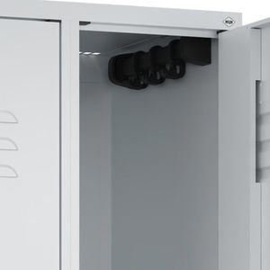 Produktbild für Spind CP-Möbel Classic PLUS, Z-Spind, lichtgrau