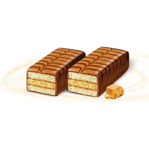 Produktbild für Kuchen Nestle Yes Caramel, mit Karamellcreme &amp; Glasur