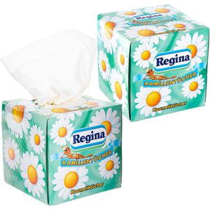Produktbild für Kosmetiktücher Regina Kamillentücher