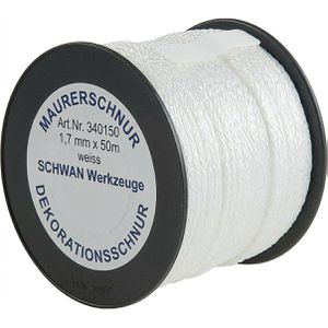 Maurerschnur Schwan 340150, weiß