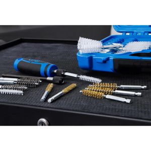 Produktbild für Drahtbürste BGS-technic 3078, Set, Hand- und Zylinderbürste