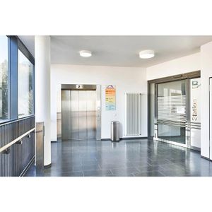 Produktbild für Mülleimer Durable 342323, No Touch, Sensor, silber