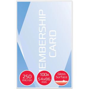 Produktbild für Laminierfolien GBC 3740430, 54 x 86 mm