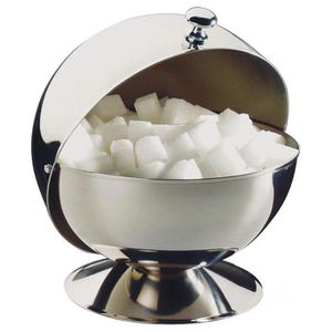 APS Zuckerdose Zuckerkugel, aus Edelstahl, silber, 300ml – Böttcher AG