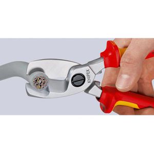 Produktbild für Kabelschere Knipex 95 16 200, bis 70 mm², VDE-geprüft