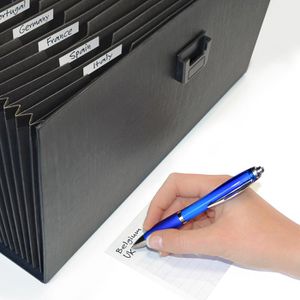 Produktbild für Fächermappe RAPESCO 1555, A4, schwarz