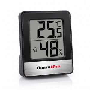 Produktbild für Thermo-Hygrometer ThermoPro TP-49 B, mit LC-Display, digital