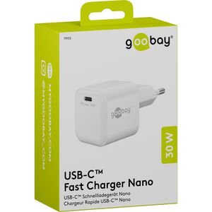 Produktbild für USB-Ladegerät Goobay Nano 79153, 30 Watt