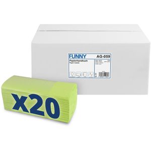 Produktbild für Papierhandtücher Funny AG-059, 2-lagig
