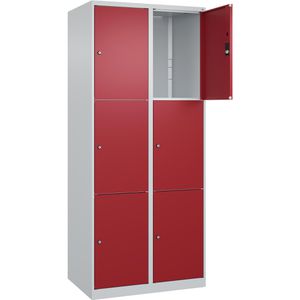 Produktbild für Schließfachschrank CP-Möbel Classic Plus, rot