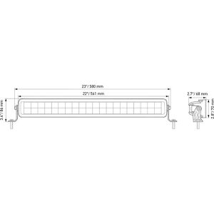Produktbild für Zusatzscheinwerfer Hella Black Magic 358 176-401, 12V/24V, LED