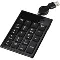 Zahlenblock Hama Slimline Keypad SK140, schwarz