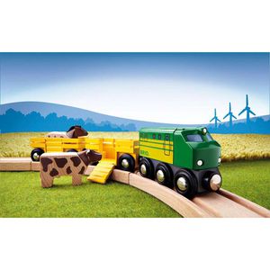 Produktbild für Spielzeugeisenbahn BRIO 33404 Bauernhof-Zug