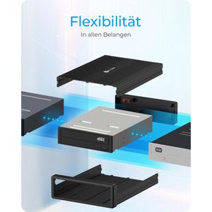 Produktbild für Festplattengehäuse ICY-BOX IB-525-U3