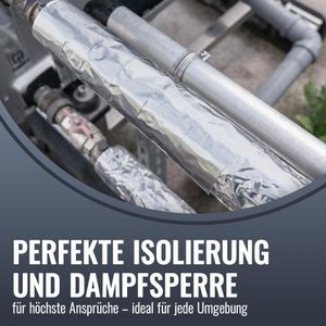Produktbild für Dichtungsband Poppstar 1010845 Aluminiumband glatt