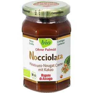 Schokocreme Rigoni-di-Asiago Nocciolata, BIO