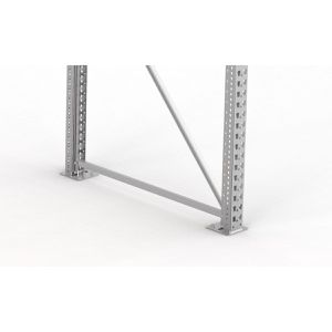 Produktbild für Anbauregal META-Regalbau 200185324 Multipal, für 9 Paletten