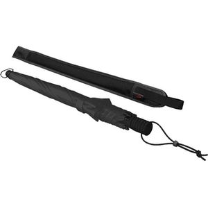 Produktbild für Regenschirm Euroschirm Swing handsfree, schwarz, sturmfest