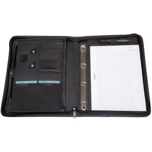 Produktbild für Schreibmappe Alassio 30119, Olbia, grau, Polyester