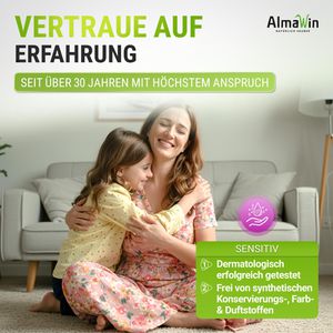 Produktbild für Weichspüler AlmaWin Lavendel, Konzentrat, Bio, vegan
