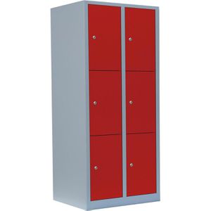 Produktbild für Schließfachschrank ClassiX X-523324, rot