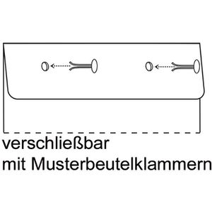 Produktbild für Musterbeutel Bong M50, 140 x 305 x 50mm