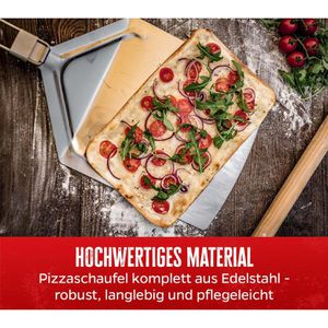 Produktbild für Pizzaschieber Grillfürst XXL 23-097, 24 x 25 cm