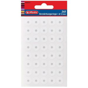 Produktbild für Lochverstärker Herlitz 830273, weiß