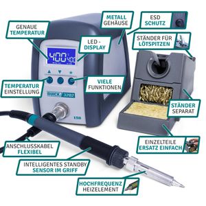 Produktbild für Lötstation QUICK QU3202, Set