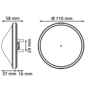 Produktbild für Präsenzmelder Theben thePrema S360 KNX UP WH