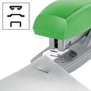 Produktbild für Heftgerät Leitz 5604-00-55, NeXXt recycle, inkl. 200 Klammern