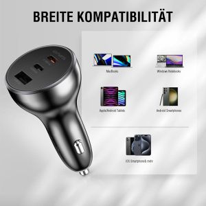 Produktbild für Zigarettenanzünder-Adapter 4smarts VoltRoad, 5 A, 160 Watt
