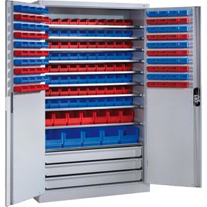 Magazinschrank CP-Möbel Acurado, grau