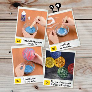 Produktbild für Bastelset Kosmos 604288 Lichterkette