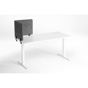 Produktbild für Tischtrennwand Durable EFFECT 313458, anthrazit