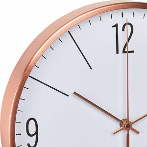 Produktbild für Wanduhr TFA 60.3534.51, Metall, analog, Funkuhr