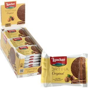 Waffeln Loacker Tortina Original, Waffeltörtchen