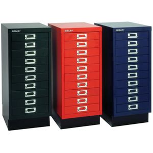 Produktbild für Schubladenschrank Bisley MultiDrawer, aus Metall