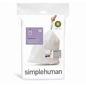 Produktbild für Müllbeutel Simplehuman CW0201, Typ R, 10 Liter