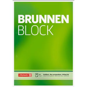 Produktbild für Briefblock Brunnen 1052756, Der Brunnen Block, A4