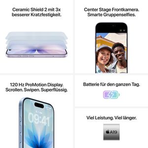 Produktbild für Smartphone Apple iPhone 17, 256GB