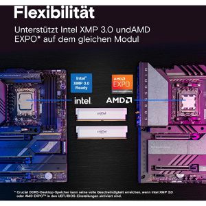 Produktbild für Arbeitsspeicher Crucial Pro Overlocking, CP2K32G64C40U5W