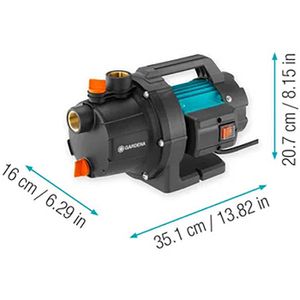 Produktbild für Gartenpumpe Gardena 3000/4 BASIC Set, 600 W