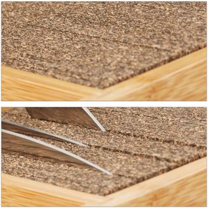 Produktbild für Besteckkasten Relaxdays 10022169 aus Bambus