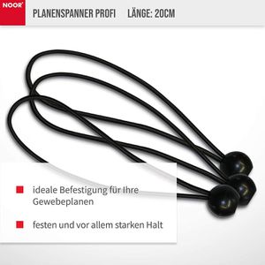 Produktbild für Planenspanner NOOR Profi, 12 Stück