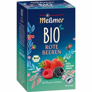Tee Meßmer Rote Beeren, 100% natürliche Zutaten, Bio